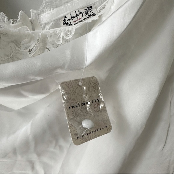 NWT Intimately Free people Double Date Bodysuit in Ivory Combo - Size M - Picture 10 of 12